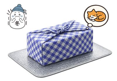 冬の被せ物